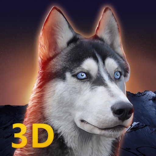 ハスキー 雪 犬 シミュレータ 3D Full