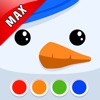 Malbuch - Winter MAX