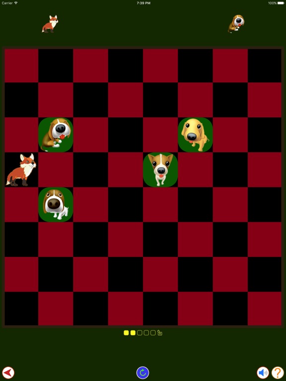 Fox And Hounds Chess Game