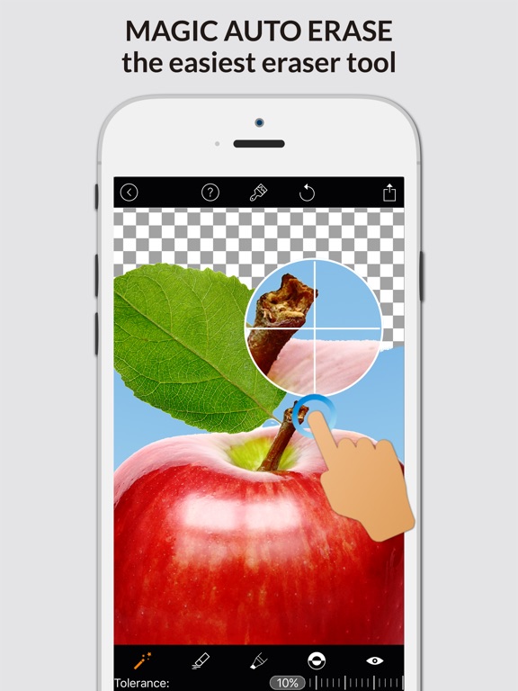 Screenshots of Magic Eraser - Remove Photo Background & Create Transparent PNG for iPad