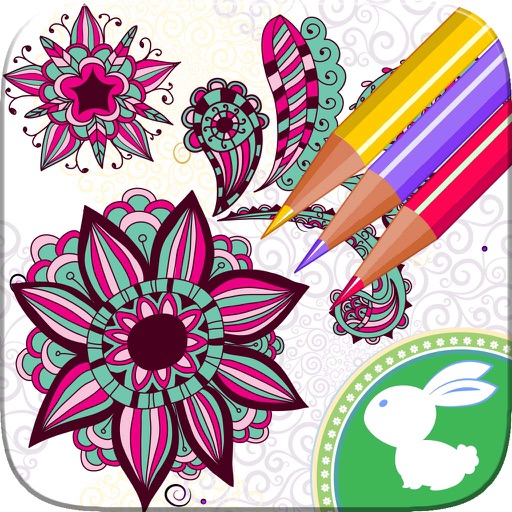 大人の塗り絵 無料マンダラ色療法ストレス解消ページ|iPhone最新人気アプリランキング【iOS-App】