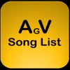 AGV Song List creating a song list 