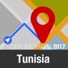 Tunisia Offline Map and Travel Trip Guide tunisia travel warning 