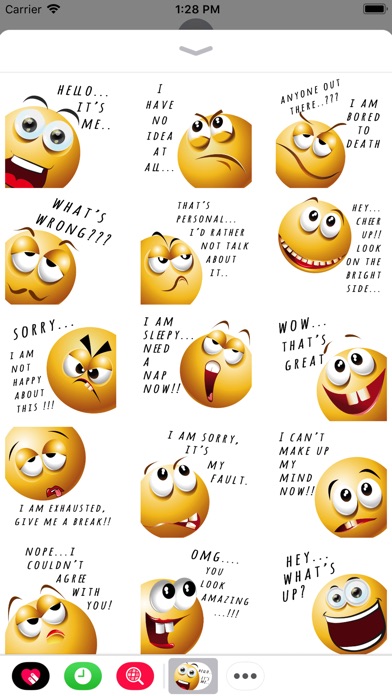 Daily Chit Chat Emoticons Pack review screenshots