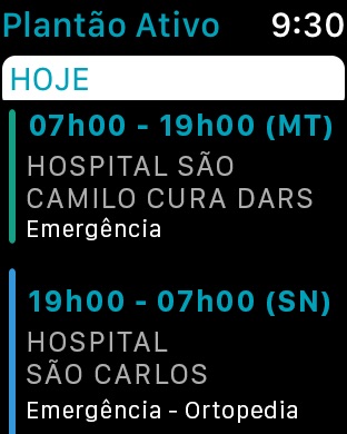 Captura de tela do iPhone 1