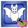 Painting Bats Coloring Books iOS App