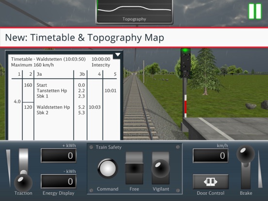 DB Train Simulator на iPad