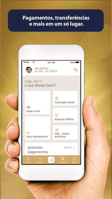Captura de tela do iPhone 4