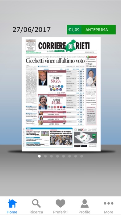 Il Corriere di Rieti ... screenshot1