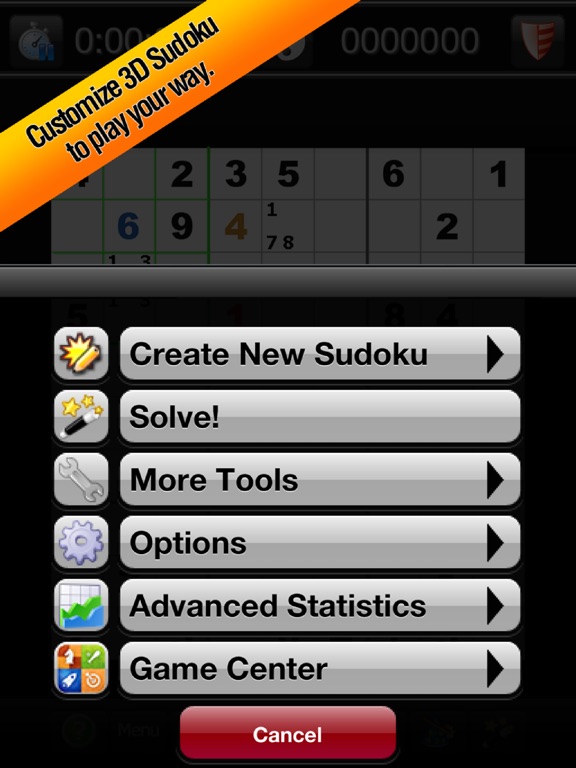 Sudoku 3D - Sudoku in 3 dimensions!のおすすめ画像5