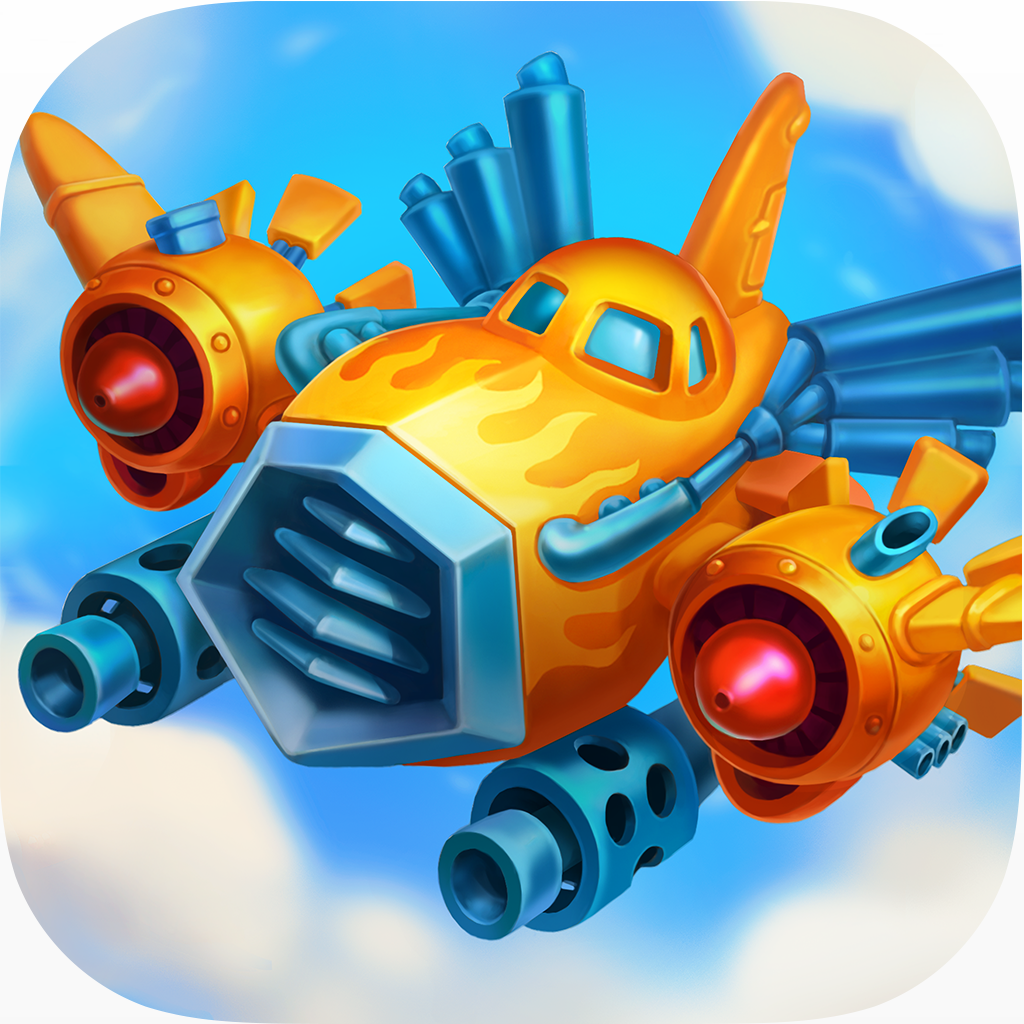 HAWK – Air Force Raid. Shoot Em Up zone in the Sky App Icon
