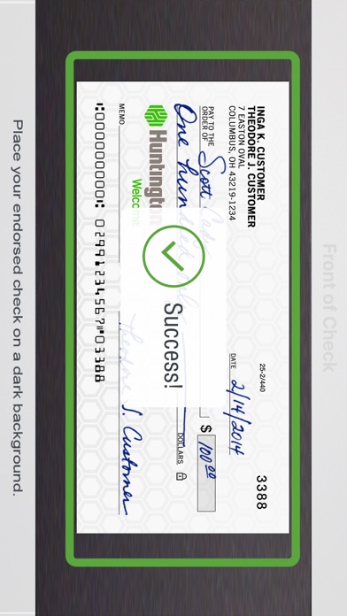 huntington bank customer service
