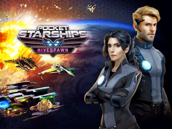 Pocket Starships - Hivespawn: Space MMO / MMORPG на iPad