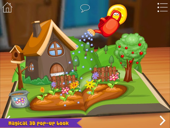 Grimm's Rapunzel ~ 3D Interactive Pop-up Book на iPad