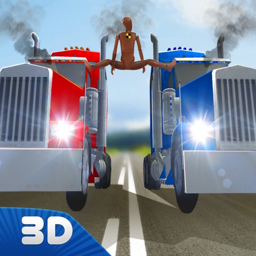 Dummy Truck Split Crash Test Simulator by Victoria Bessarab