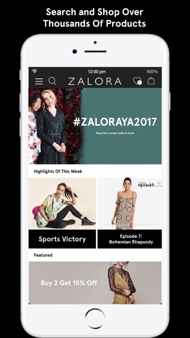 ZALORA - Fashion Shopping Screenshot 1