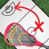 女子ラクロス部の InfiniteLax ホワイト ボード