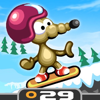 Rat On A Snowboard
