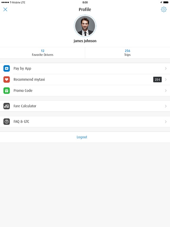 Captura de pantalla del iPad 2