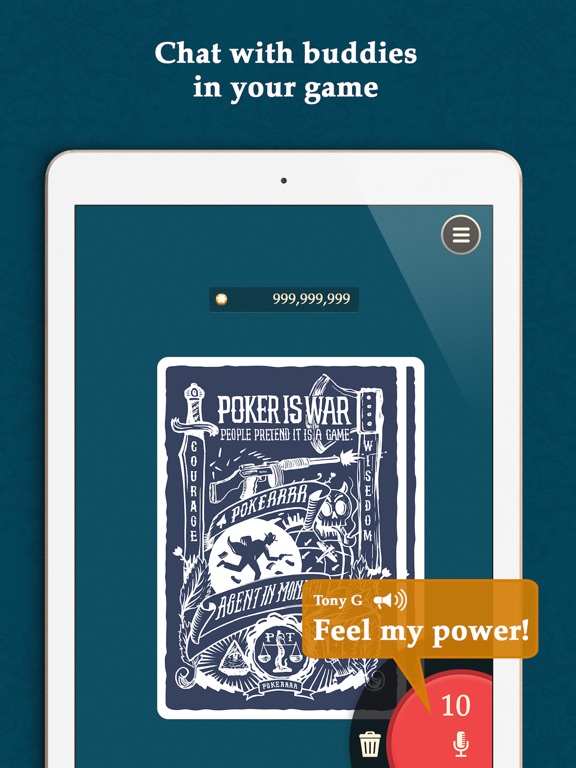 Iphone virtual poker chips