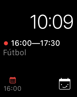 Captura de pantalla del iPhone 3