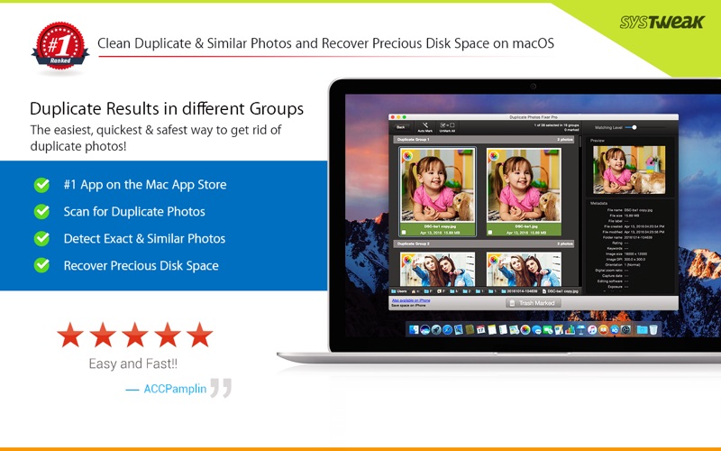 Duplicate Photos Fixer Pro for Mac 2.5 激活版 - 重复图片清理