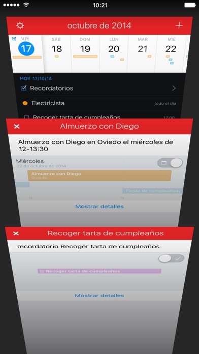 Captura de pantalla del iPhone 2