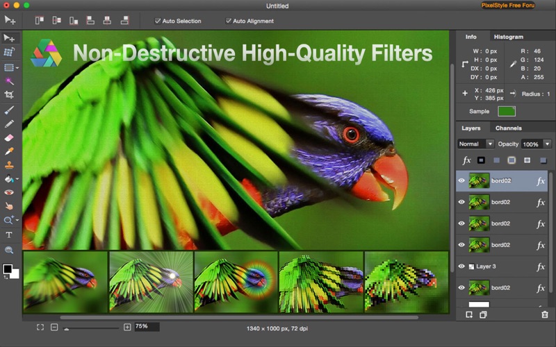 Photo Editor PixelStyle: Filters, Image Editing 앱스토어 스크린샷