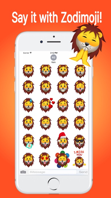 leo astrology symbol emoji