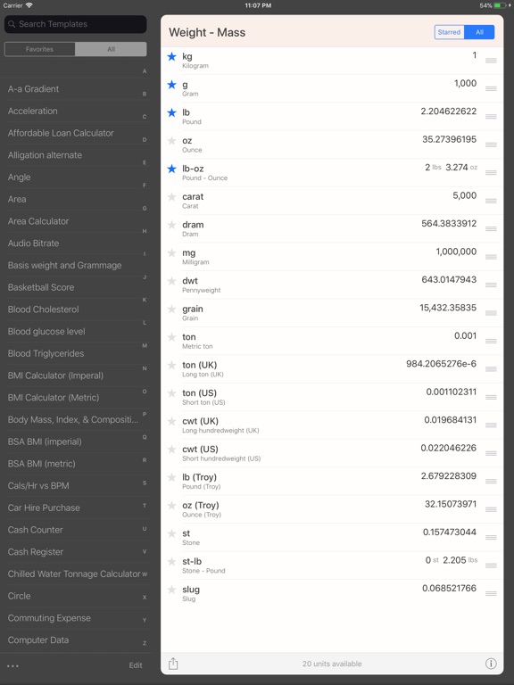 Converter Plus [paid] on the App Store