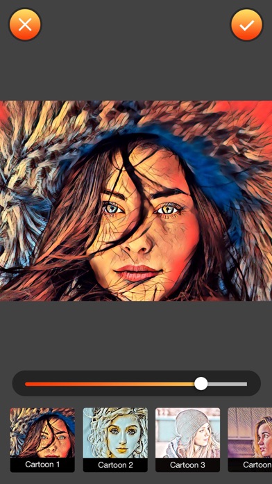 Screenshots of Cartoon Photo Editor-Comic FX for iPhone