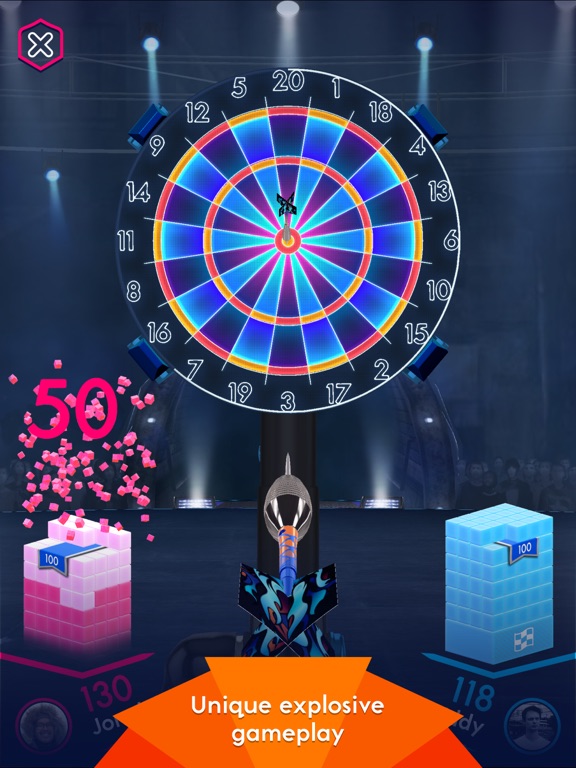 Screenshots of Darts of Fury for iPad