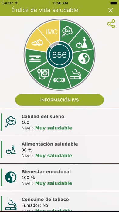 Captura de pantalla del iPhone 2