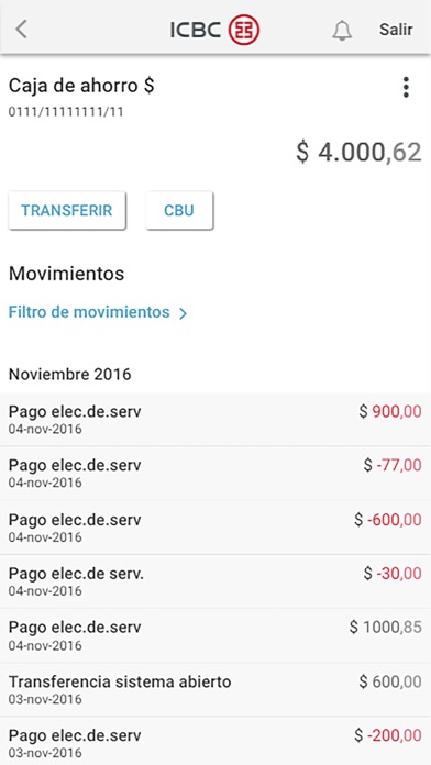 Captura de pantalla del iPhone 3
