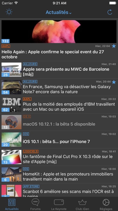 Capture d’écran iPhone 2
