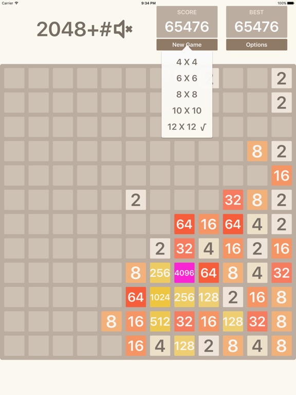 2048+# - Math puzzle game для iPad