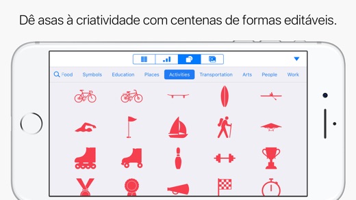 Captura de ecrã do iPhone 4