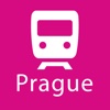 Prague Rail Map prague map 