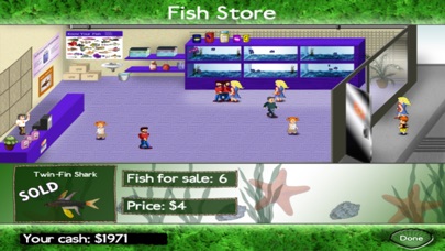 Screenshots of Fish Tycoon Lite for iPhone