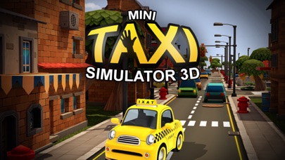 Mini Taxi Simulator 3Dのおすすめ画像1