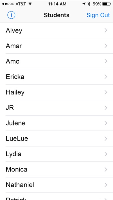 Captura de tela do iPhone 2