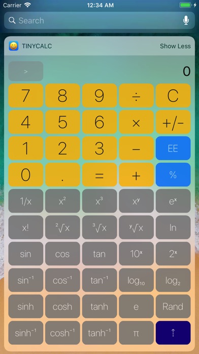tinyCalc 3 screenshot1