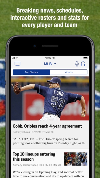 MLB At Bat Screenshots