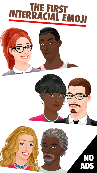 interracial copy and paste emojis