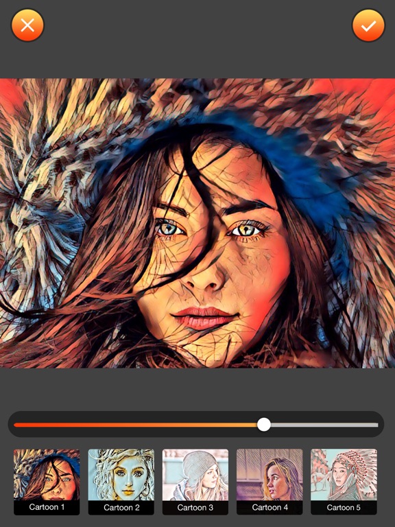 Screenshots of Cartoon Photo Editor-Comic FX for iPad