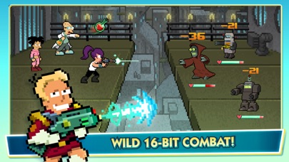 Screenshots of Futurama: Worlds of Tomorrow for iPhone