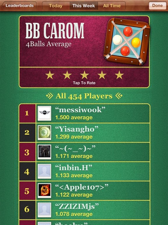 Игра BB Carom Billiard