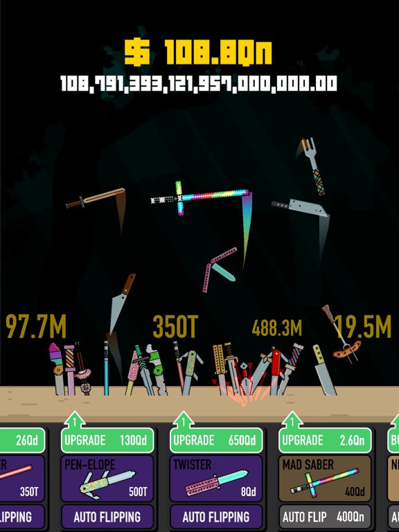 Screenshots of Idle Flipper for iPad