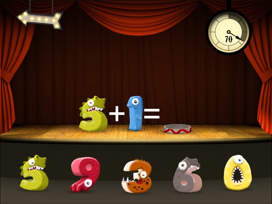 monster math games for free