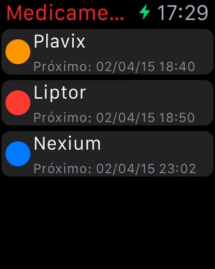 Captura de tela do iPhone 1